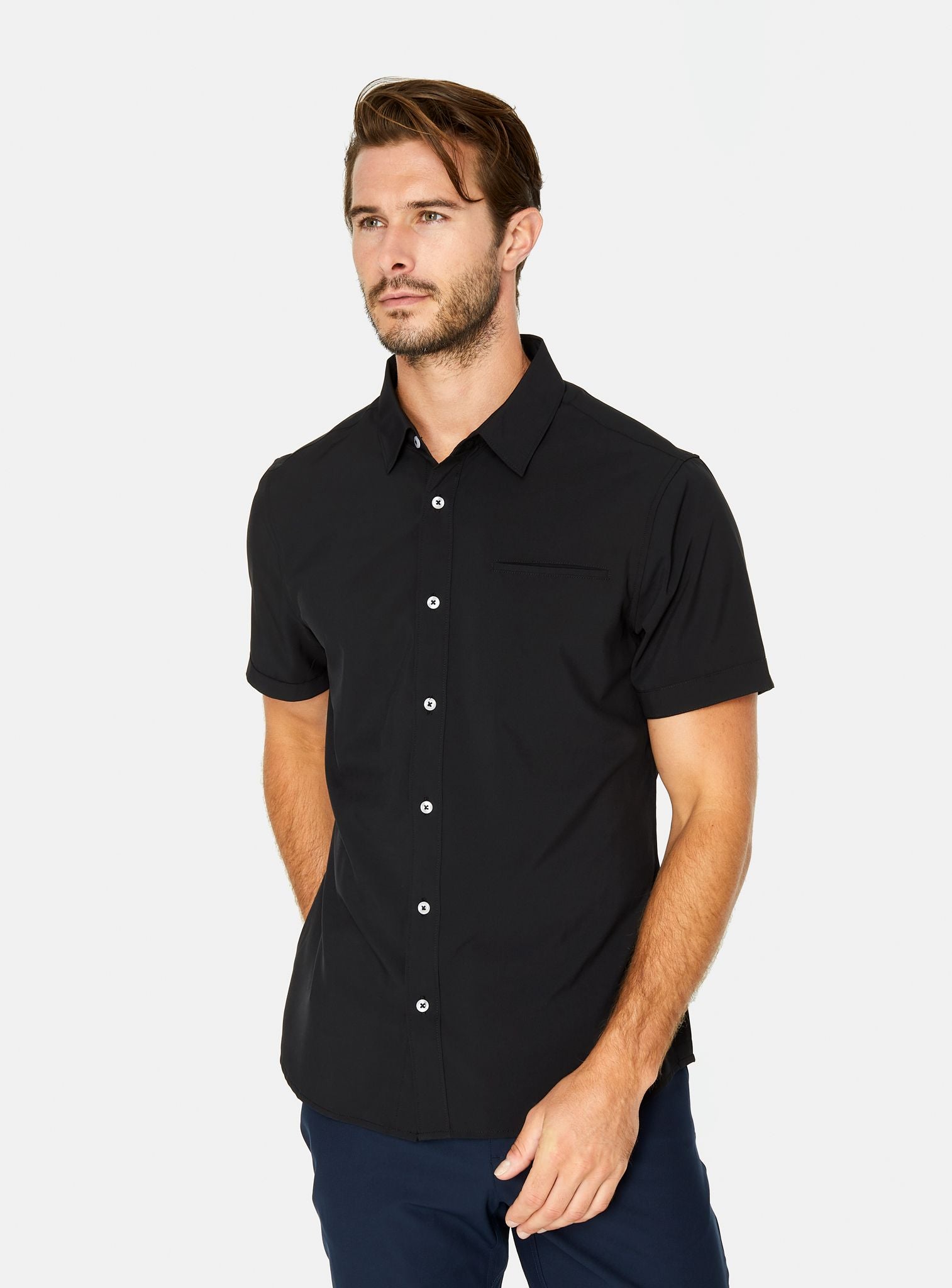 Grant Short Sleeve Button Up