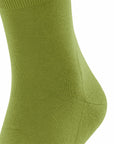 Run Plush Sole Socks - Bamboo Green