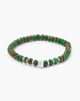 Nepal Nuovo bracelet with green jasper - BR2667