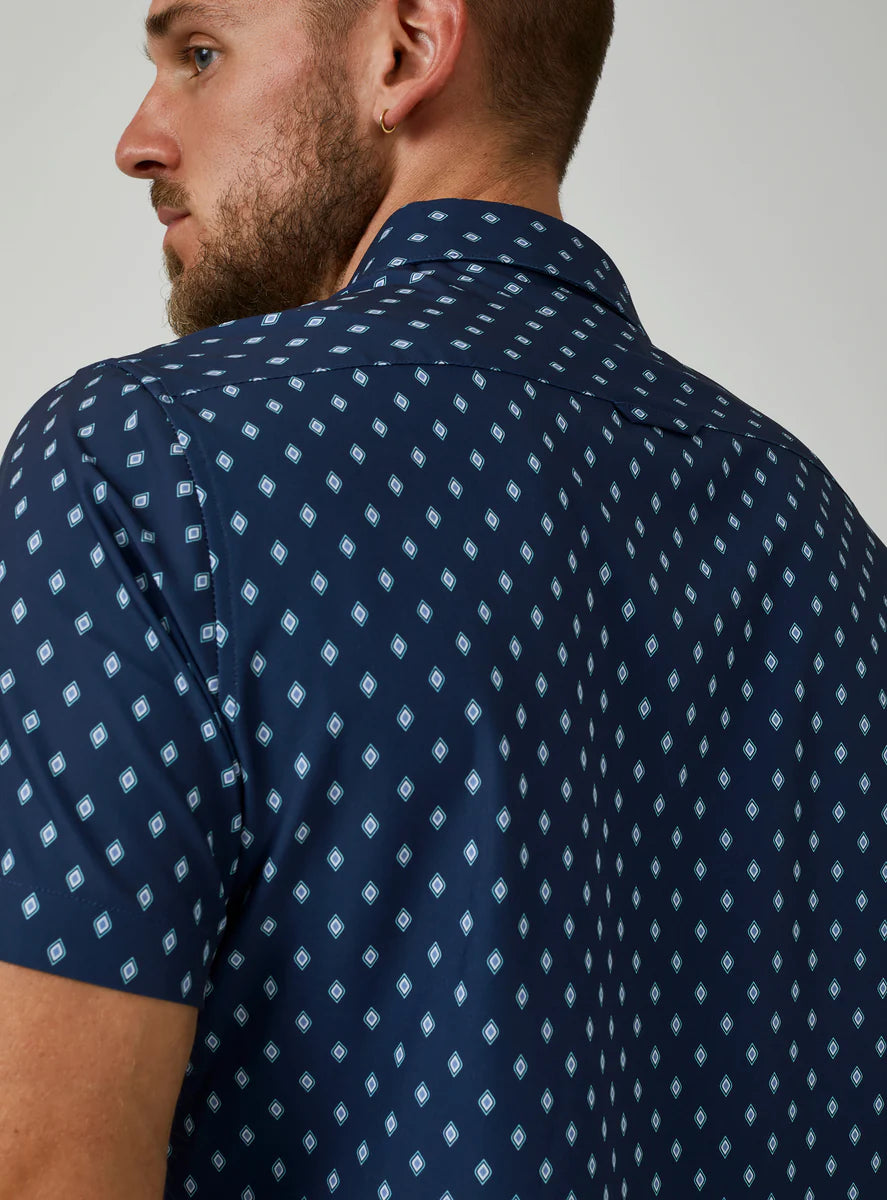 Odyssey Short Sleeve Button Down