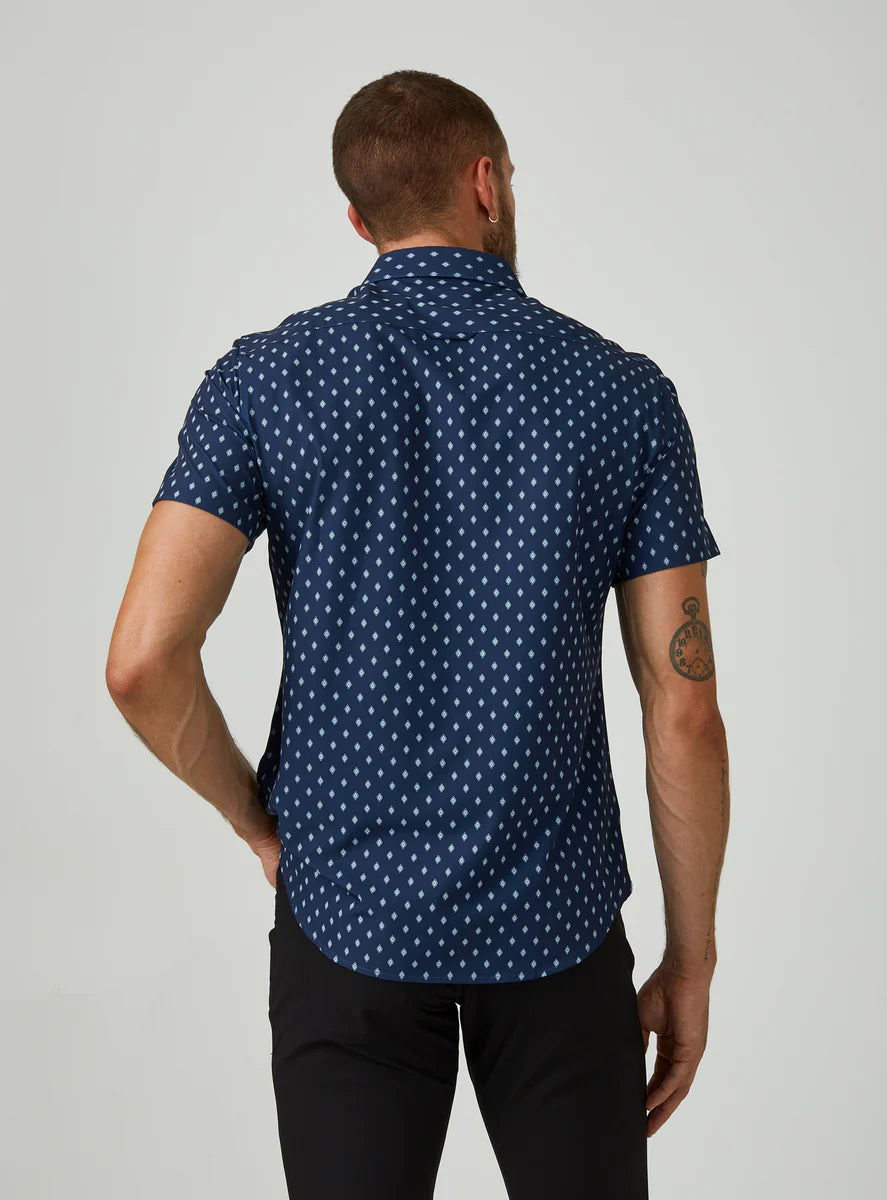 Odyssey Short Sleeve Button Down