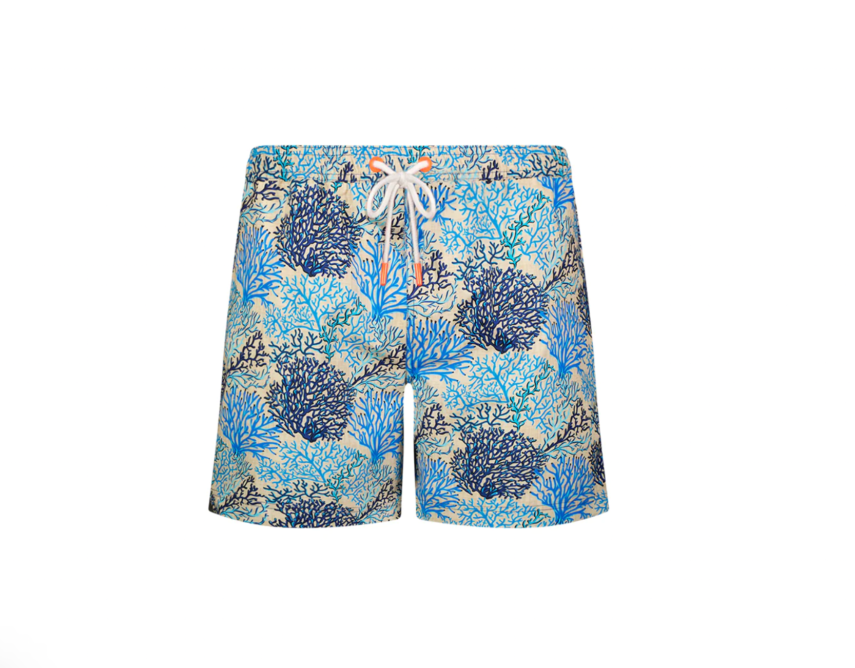 Coral Print Pull on Swim Shorts