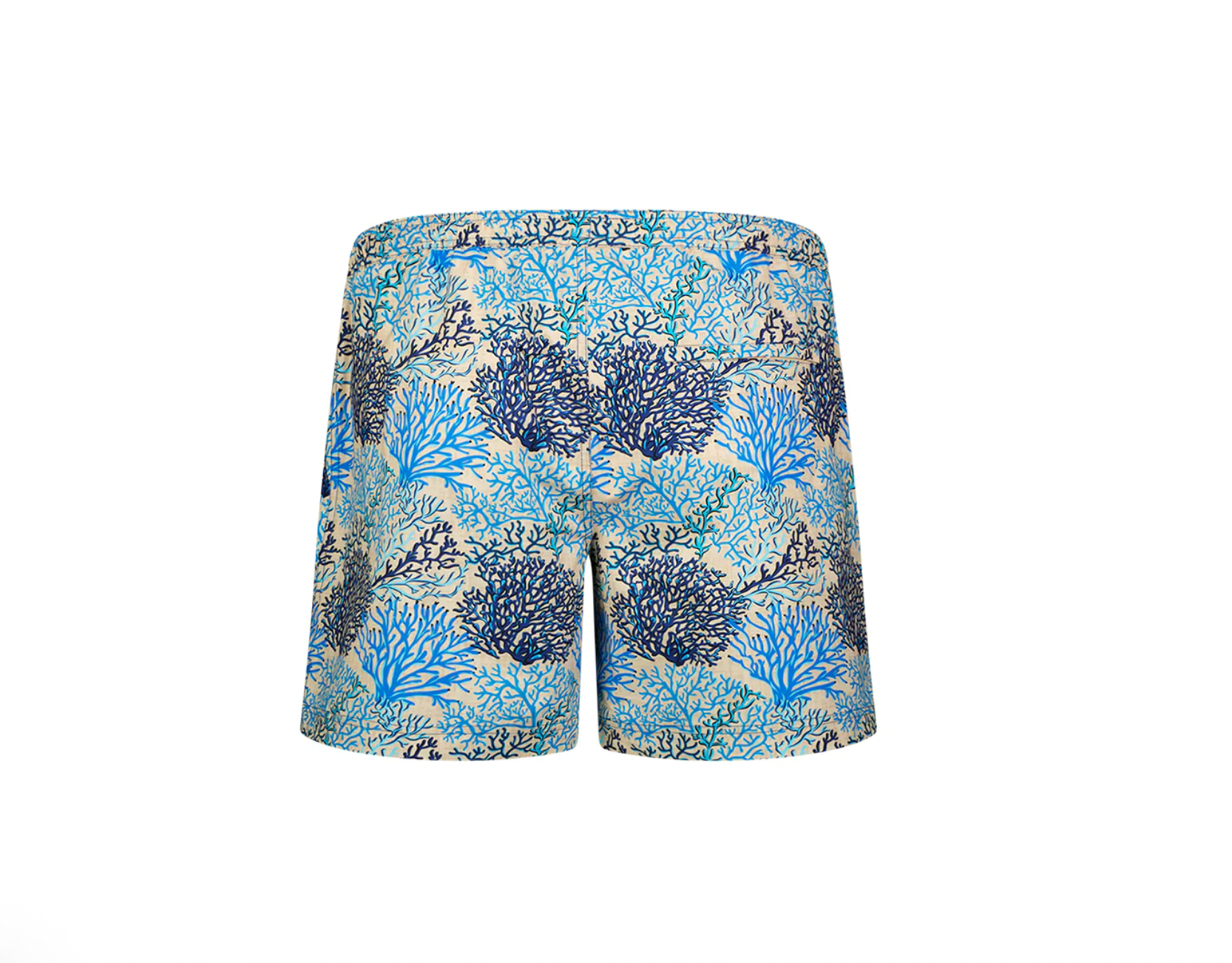 Coral Print Pull on Swim Shorts