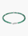 Nodo Emerald and Sterling Silver Bracelet