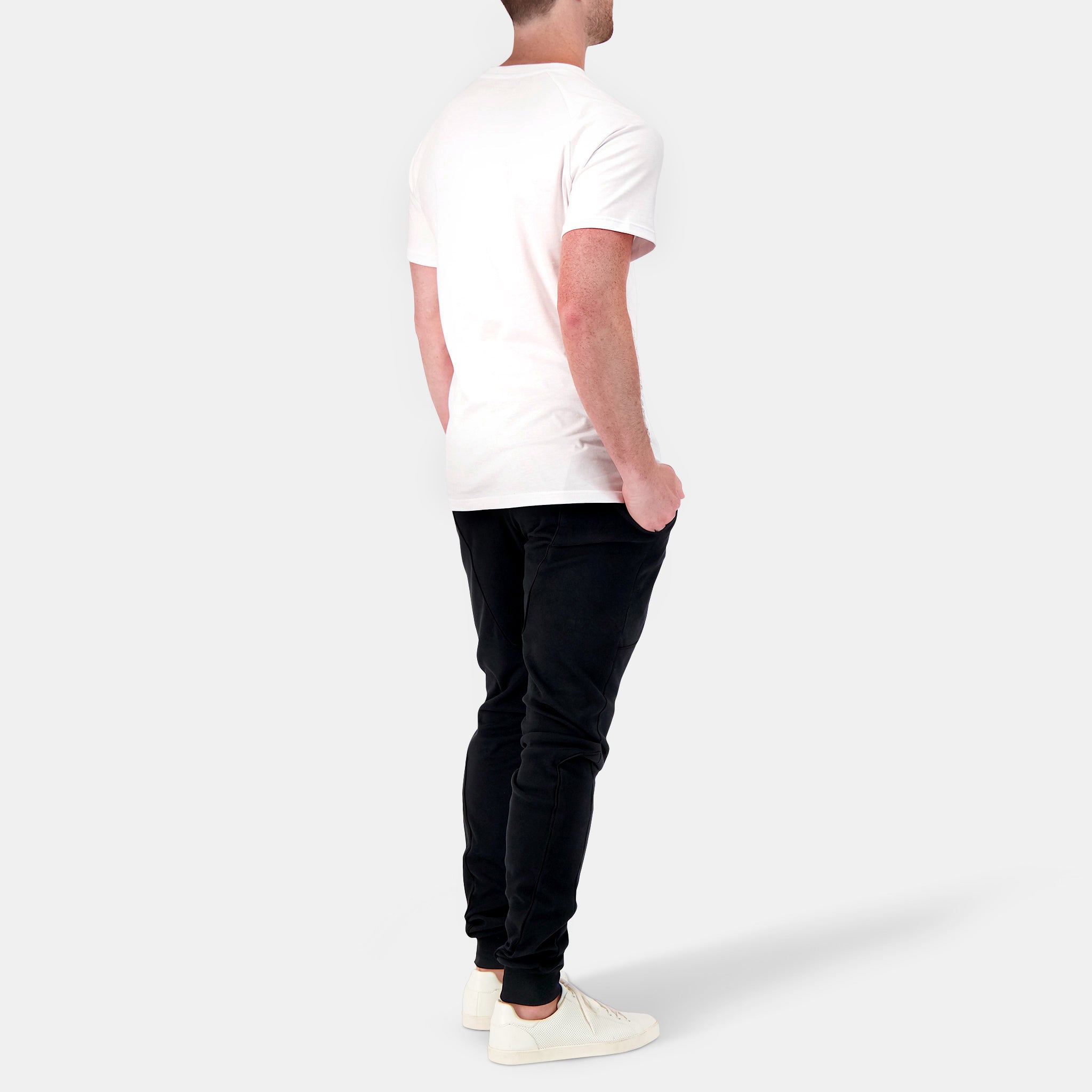 Technical Jersey Jogger with Kiss Print